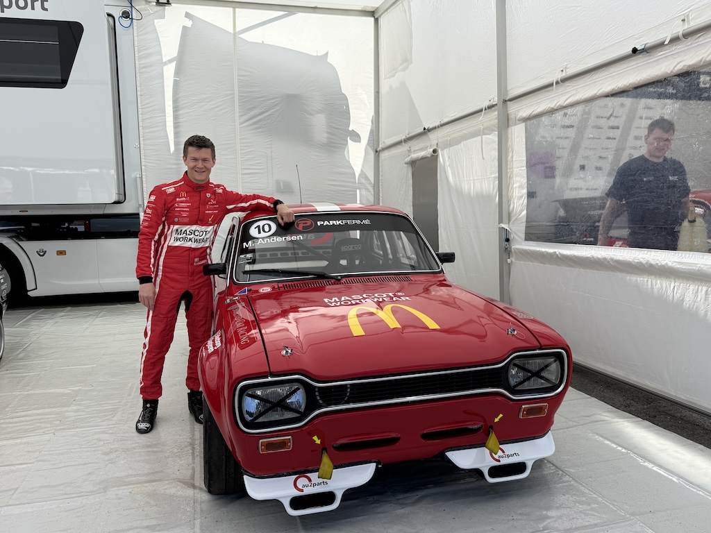 Super GT-mester debuterer i historisk racing på hjemmebane i Viborg.
(Foto: Selected Car Group)